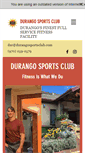 Mobile Screenshot of durangosportsclub.com